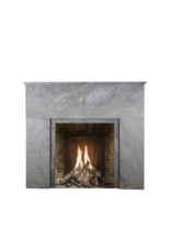 Art Deco Stone Small Fireplace Surround