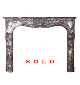 Maison Leon Van den Bogaert Fine Belgian Antique Fireplace Surround