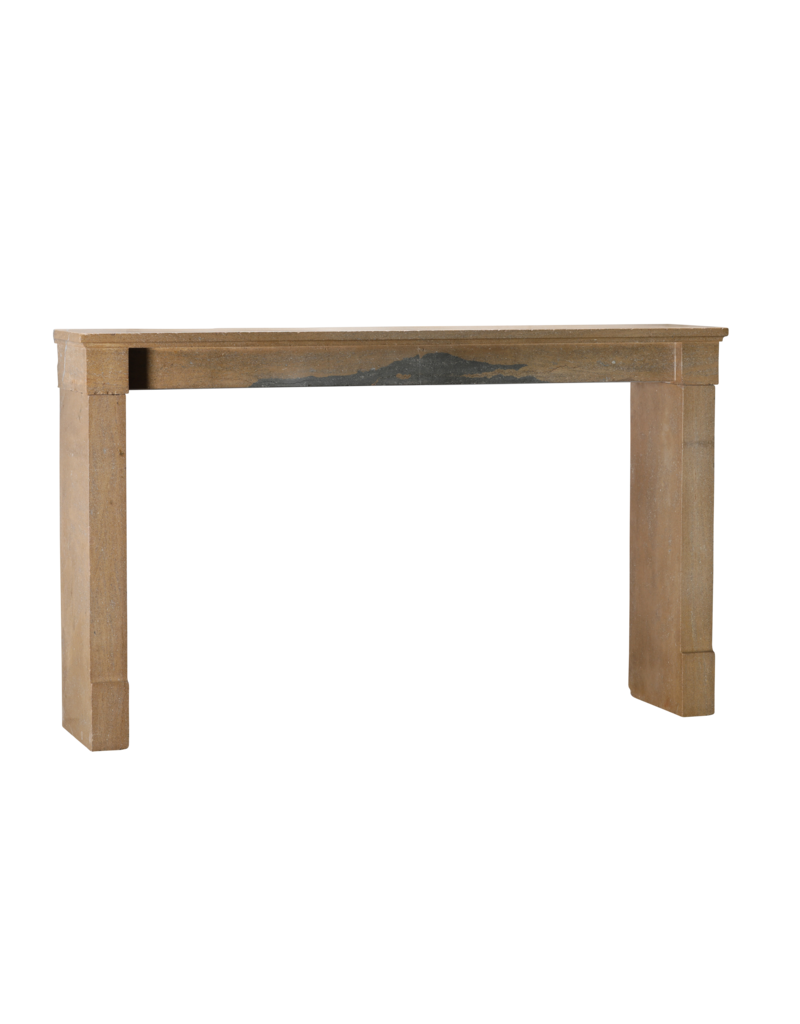 Extra Brede Schouwmantel 19e-Eeuws Frans Minimalistisch Louis Philippe Ontwerp