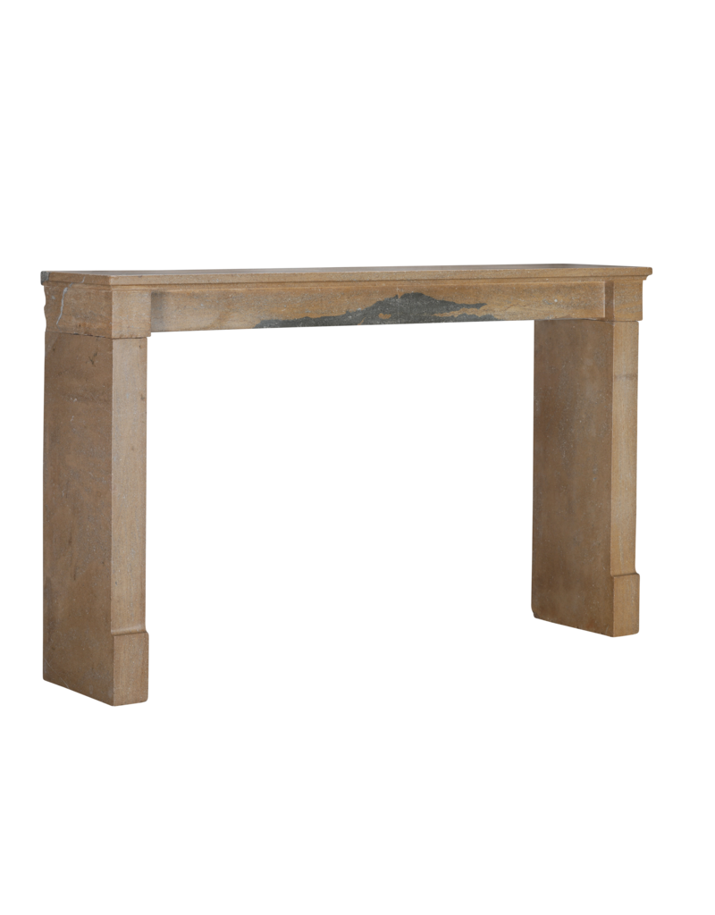 Extra Brede Schouwmantel 19e-Eeuws Frans Minimalistisch Louis Philippe Ontwerp