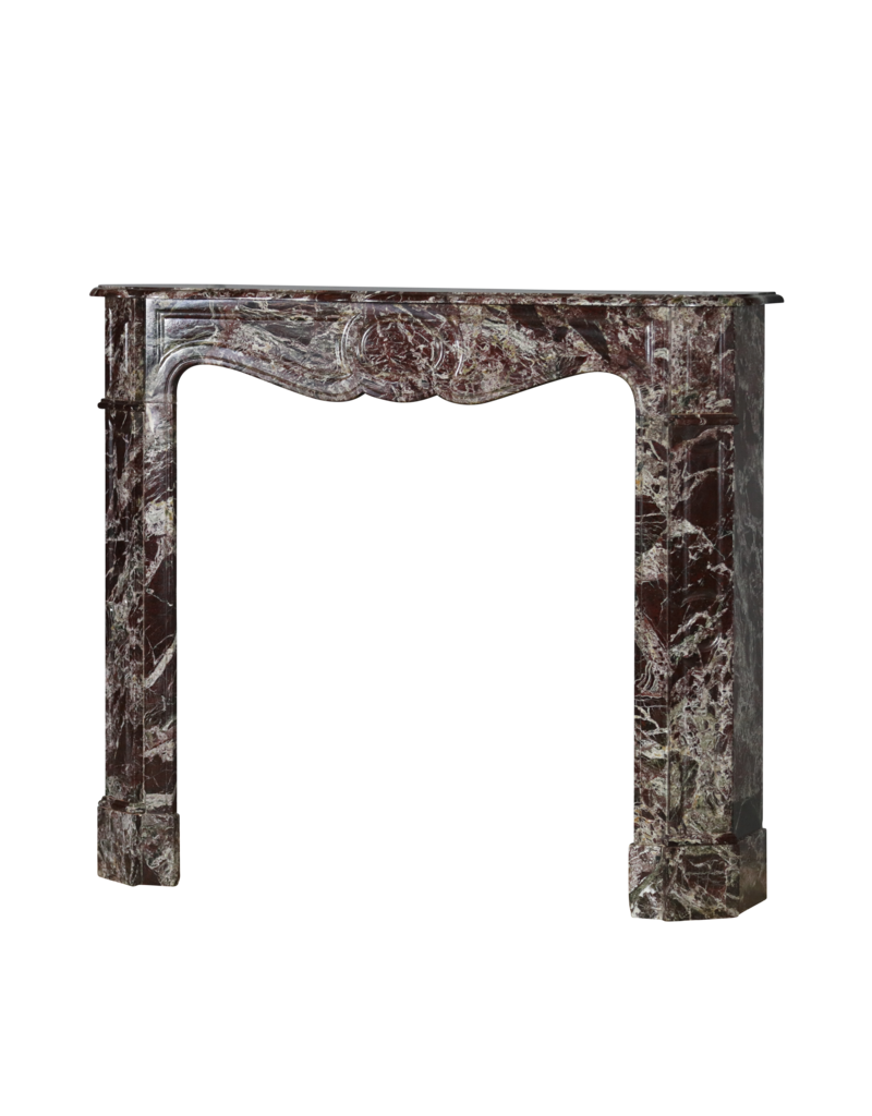 French Pompadour Fireplace Surround