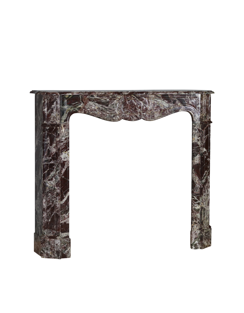 French Pompadour Fireplace Surround