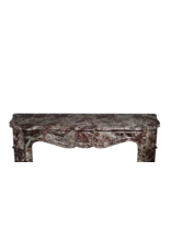 French Pompadour Fireplace Surround