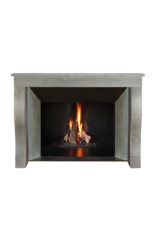 Maison Leon Van den Bogaert Cheminée Minimaliste Intemporelle En Pierre Naturelle Grise Atténuée
