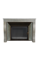 Maison Leon Van den Bogaert Cheminée Minimaliste Intemporelle En Pierre Naturelle Grise Atténuée