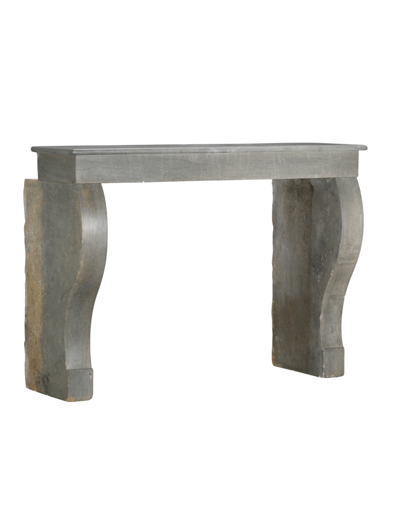 Maison Leon Van den Bogaert Repisa De Chimenea Minimalista atemporal En Piedra Natural Gris Apagada