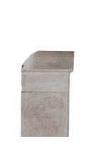 Maison Leon Van den Bogaert Timeless French Beach Sand Colour Fireplace Surround In Hard-Limestone