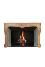 Chimenea Clásica Regencia Francesa En Piedra Corton