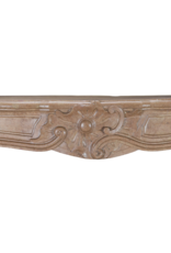 Maison Leon Van den Bogaert Klassischer Französischer Regency-Kamin Aus Burgundischem Corton-Stein