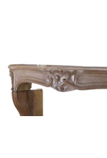 Classic French Regency Fireplace In Burgundian Corton Stone