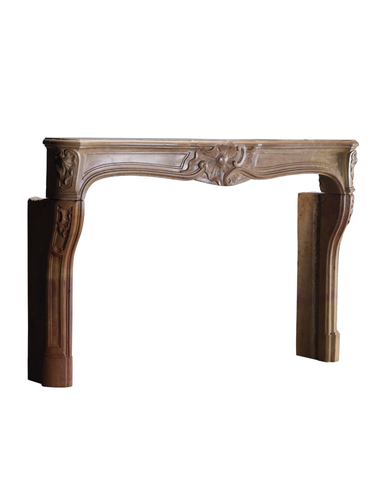 Classic French Regency Fireplace In Burgundian Corton Stone
