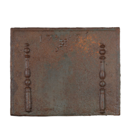Maison Leon Van den Bogaert Placa De Chimenea Con Columnas Del Siglo XVIII