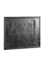 Maison Leon Van den Bogaert Dos De Cheminée Antique Noir Pour Un Intérieur De Caractère