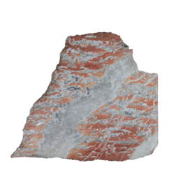 Maison Leon Van den Bogaert Exquisite Antique Red Languedoc Marble Slab