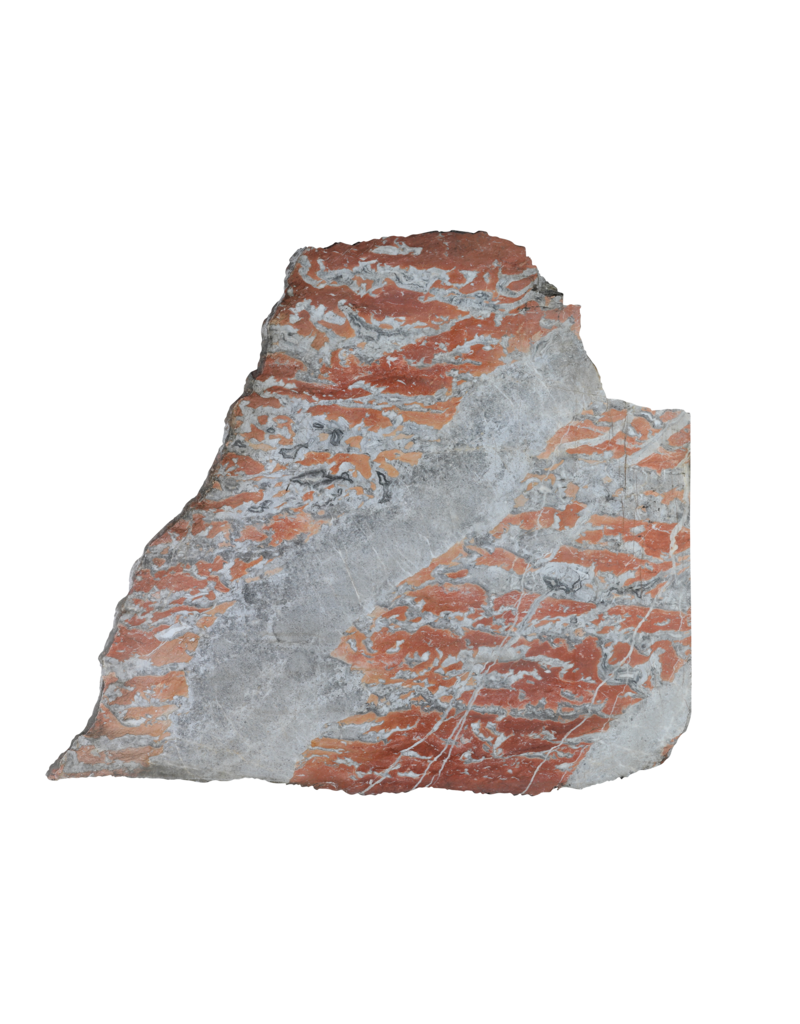 Antique Red Languedoc Marble Slab | Timeless Elegance for Luxurious Interiors