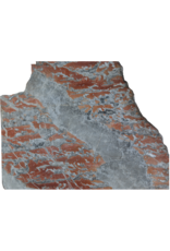 Antique Red Languedoc Marble Slab | Timeless Elegance for Luxurious Interiors