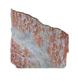 Maison Leon Van den Bogaert Exquisite Antique Red Languedoc Marble Slab
