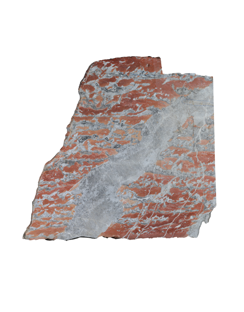 Maison Leon Van den Bogaert  Antique Red Languedoc Marble Slab | Timeless Elegance for Luxurious Interiors