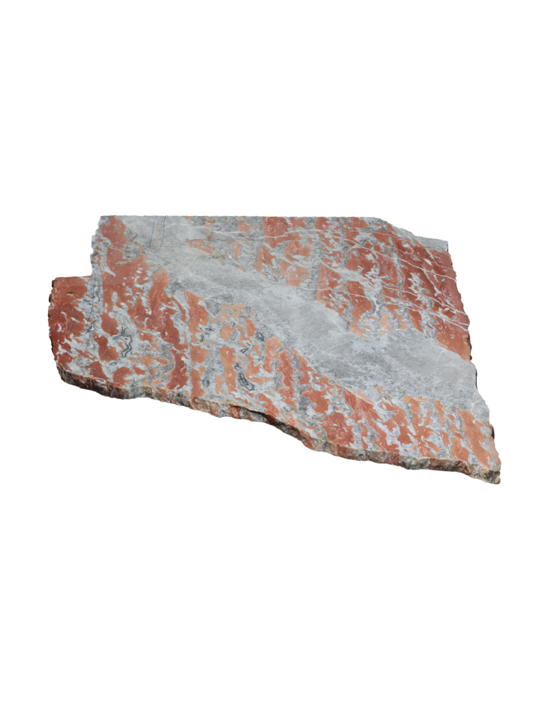Antique Red Languedoc Marble Slab | Timeless Elegance for Luxurious Interiors
