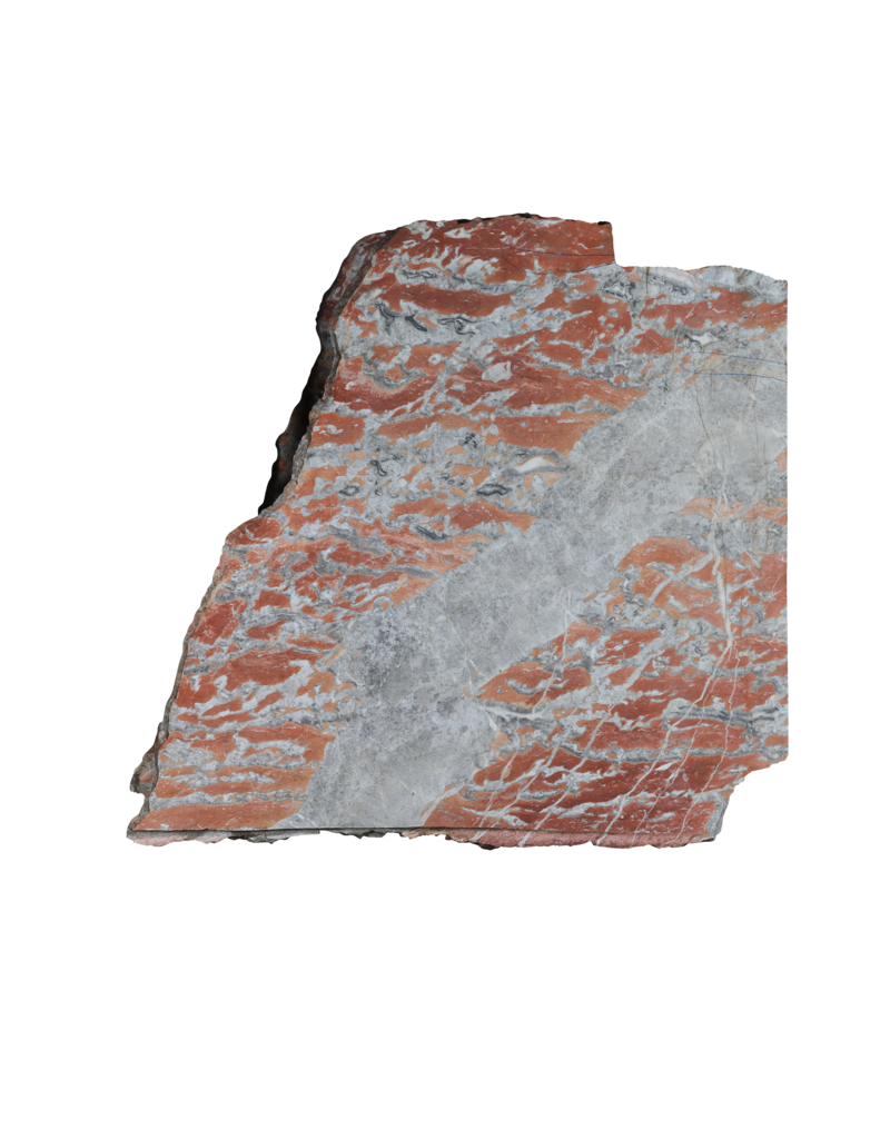 Maison Leon Van den Bogaert  Antique Red Languedoc Marble Slab | Timeless Elegance for Luxurious Interiors
