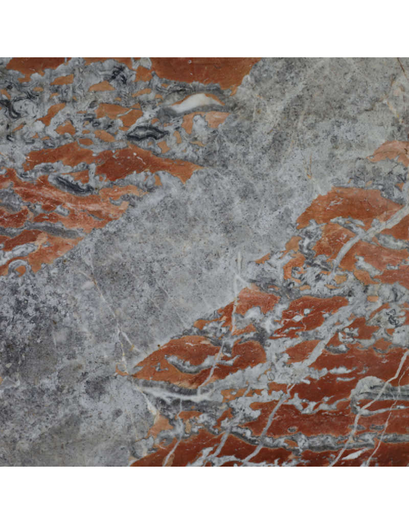 Antique Red Languedoc Marble Slab | Timeless Elegance for Luxurious Interiors