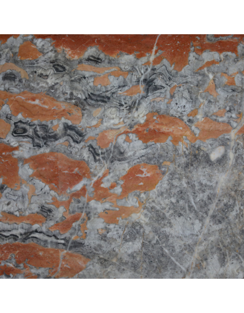 Maison Leon Van den Bogaert  Antique Red Languedoc Marble Slab | Timeless Elegance for Luxurious Interiors