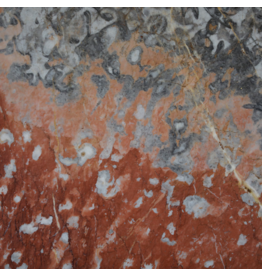 Maison Leon Van den Bogaert Large Slab of Antique Red Languedoc Marble - Rich French History