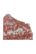 Languedoc Rood Marmer Plaat Fragment - Tijdloze Franse Luxe
