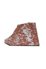 Maison Leon Van den Bogaert Languedoc Rood Marmer Plaat Fragment - Tijdloze Franse Luxe