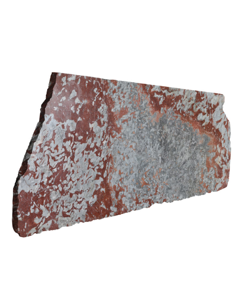 Timeless Elegant Interior With Antique French Red Languedoc Marble
