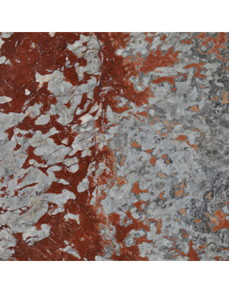 Timeless Elegant Interior With Antique French Red Languedoc Marble