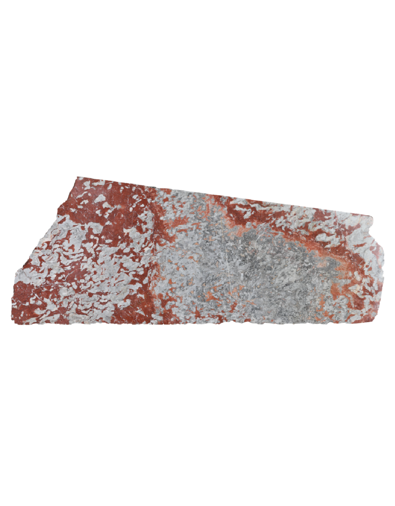 Timeless Elegant Interior With Antique French Red Languedoc Marble
