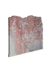 Maison Leon Van den Bogaert Dalle de marbre Rouge Languedoc ancien non calibrée avec variations de couleurs uniques