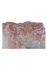 Maison Leon Van den Bogaert Dalle de marbre Rouge Languedoc ancien non calibrée avec variations de couleurs uniques