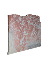 Maison Leon Van den Bogaert Dalle de marbre Rouge Languedoc ancien non calibrée avec variations de couleurs uniques