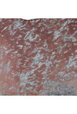 Maison Leon Van den Bogaert Dalle de marbre Rouge Languedoc ancien non calibrée avec variations de couleurs uniques
