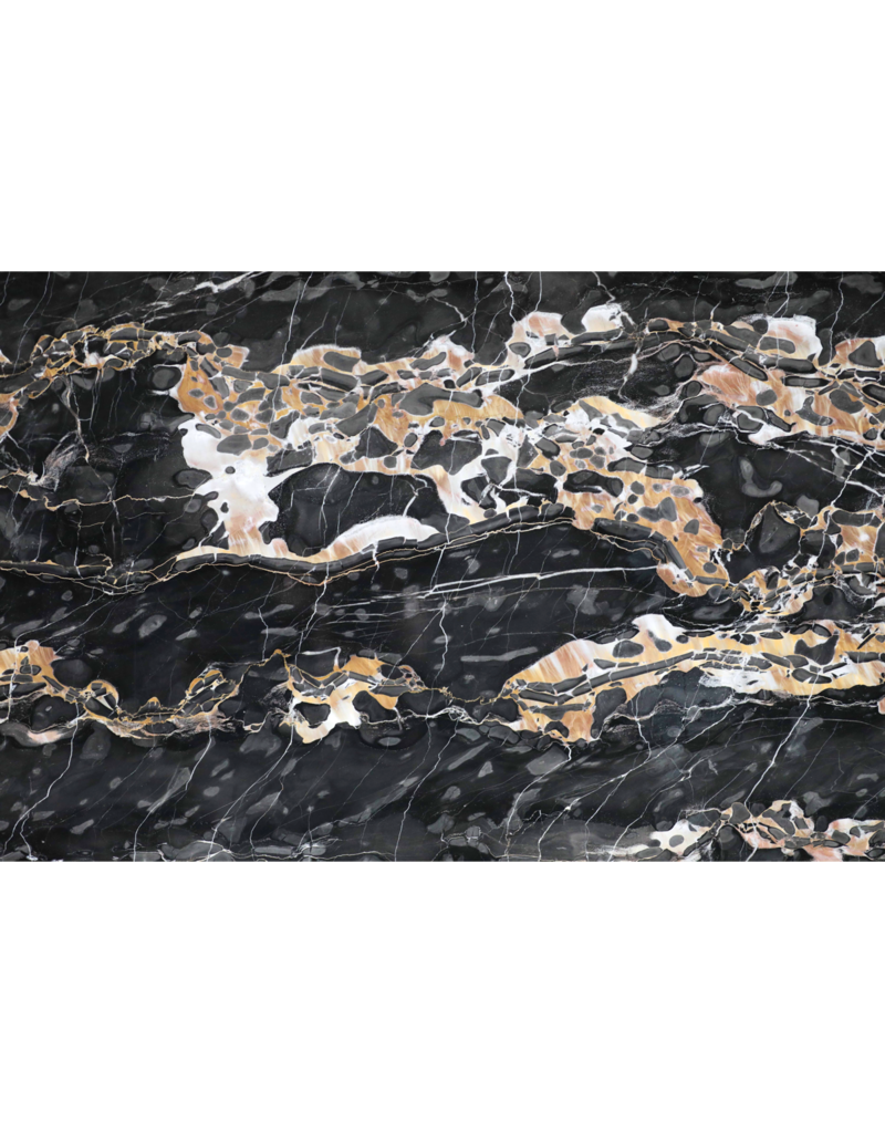 Maison Leon Van den Bogaert Antique Port D'Or Marble Slab - 250 cm x 145 cm x 2 cm With Reinforced Backside