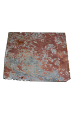 Maison Leon Van den Bogaert Antike rote Caunes-Marmorplatte – 208 × 167 cm bei 1,8 cm Stärke