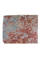 Maison Leon Van den Bogaert Antike rote Caunes-Marmorplatte – 208 × 167 cm bei 1,8 cm Stärke