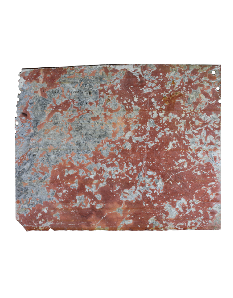 Maison Leon Van den Bogaert Antike rote Caunes-Marmorplatte – 208 × 167 cm bei 1,8 cm Stärke