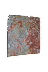 Maison Leon Van den Bogaert Antike rote Caunes-Marmorplatte – 208 × 167 cm bei 1,8 cm Stärke
