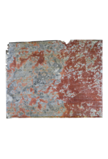 Maison Leon Van den Bogaert Antike rote Caunes-Marmorplatte – 208 × 167 cm bei 1,8 cm Stärke
