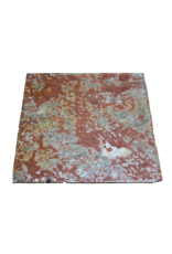 Maison Leon Van den Bogaert Antike rote Caunes Marmorplatten – 208 cm x 165 cm mit 1,8 cm Dicke
