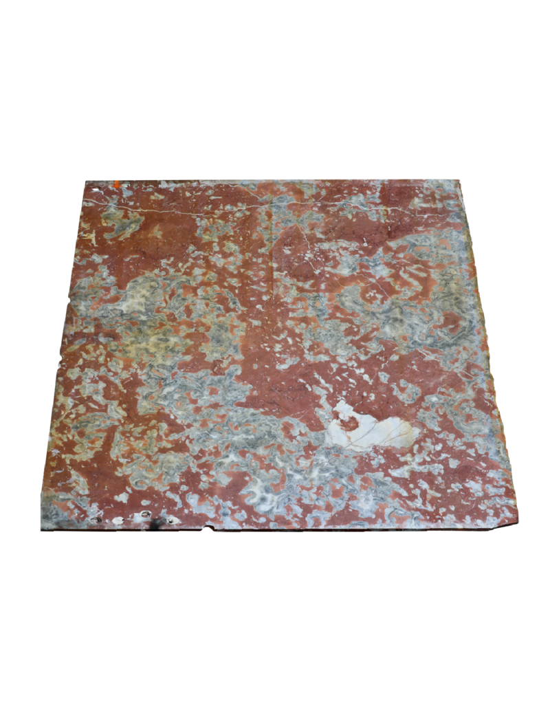 Maison Leon Van den Bogaert Antike rote Caunes Marmorplatten – 208 cm x 165 cm mit 1,8 cm Dicke