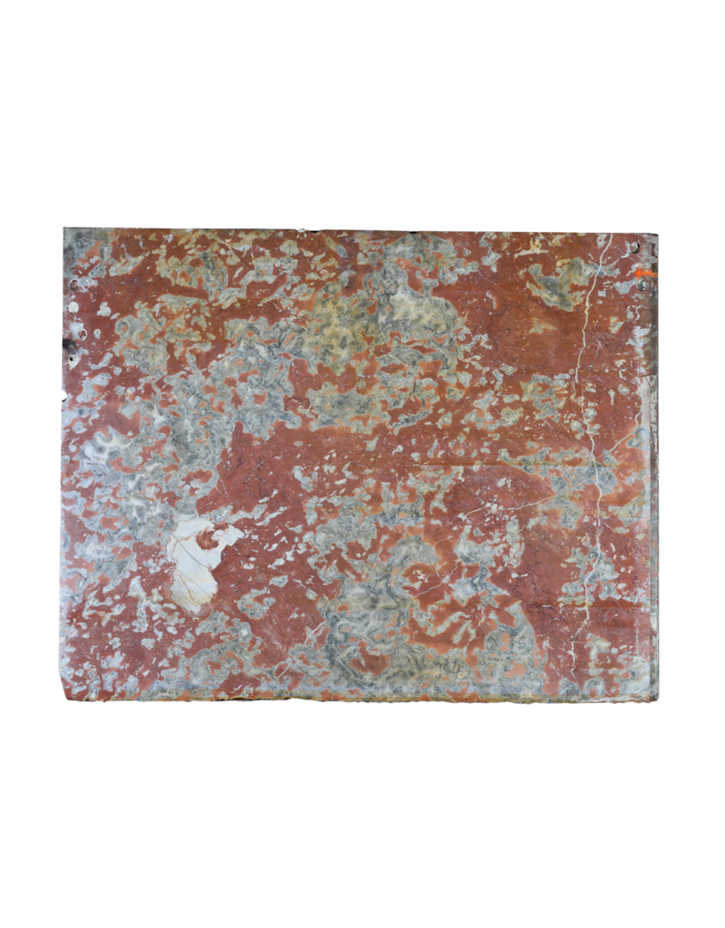 Maison Leon Van den Bogaert Antike rote Caunes Marmorplatten – 208 cm x 165 cm mit 1,8 cm Dicke