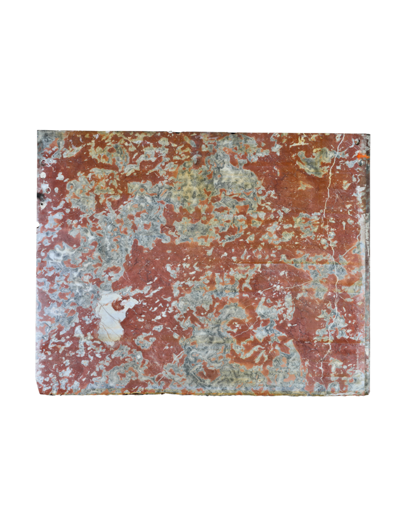 Maison Leon Van den Bogaert Antike rote Caunes Marmorplatten – 208 cm x 165 cm mit 1,8 cm Dicke