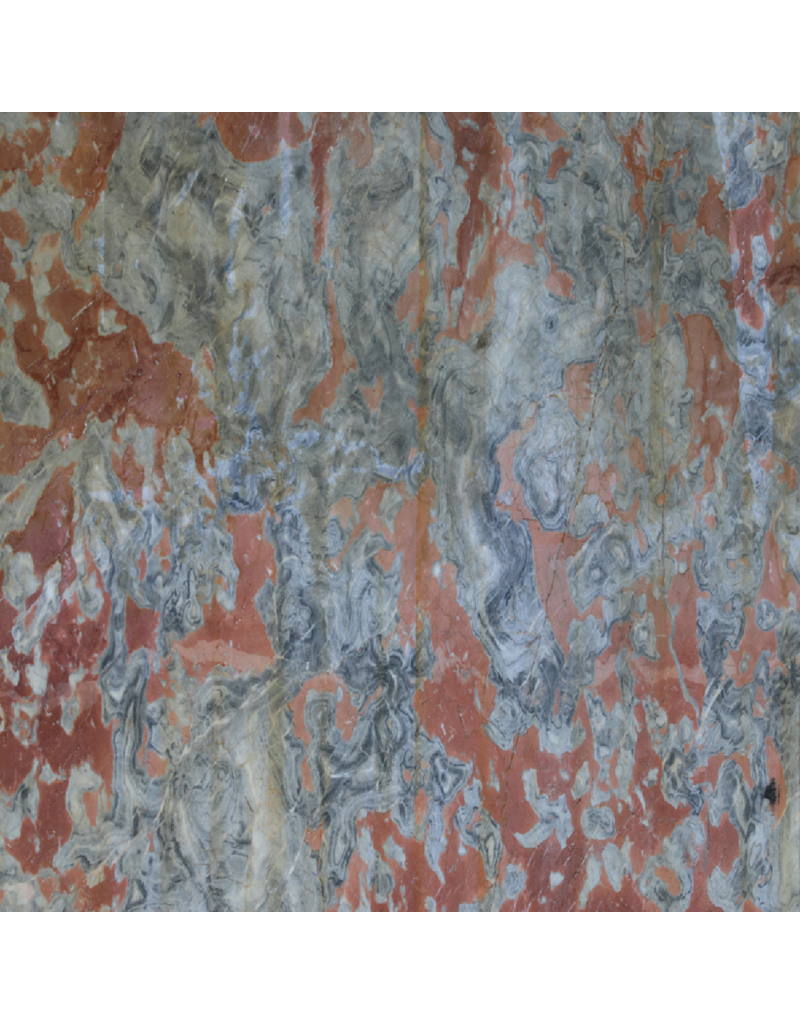 Maison Leon Van den Bogaert Antike rote Caunes Marmorplatte – 150 cm x 105 cm mit 1,8 cm Dicke