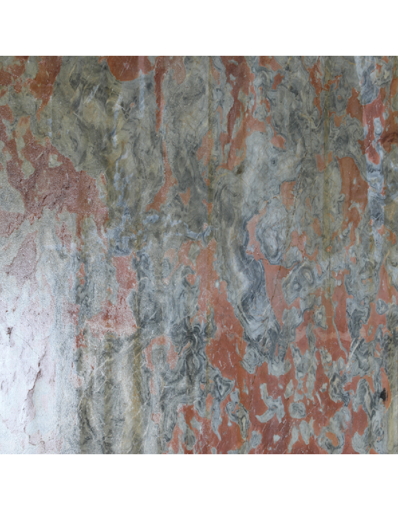 Maison Leon Van den Bogaert Antike rote Caunes Marmorplatte – 150 cm x 105 cm mit 1,8 cm Dicke