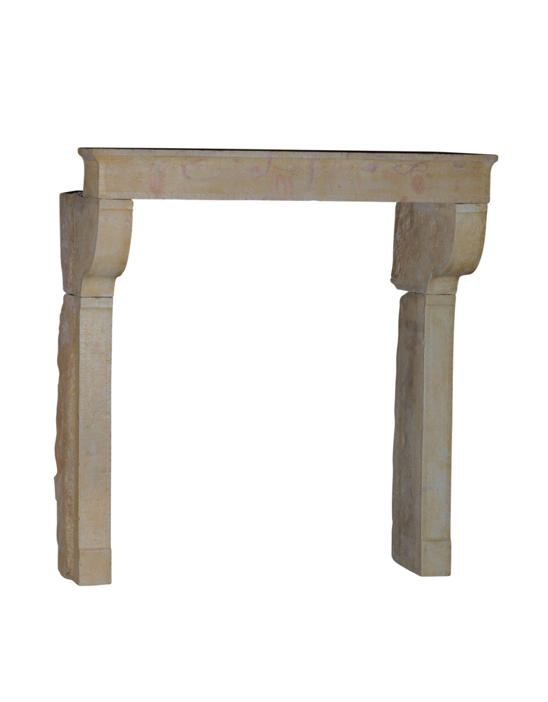 Maison Leon Van den Bogaert Louis XIII Period Fireplace Mantel in Hard Stone Measuring - 156.5 cm Width, 168.5 cm Height