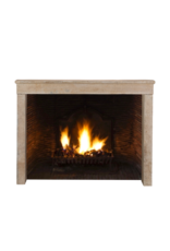 Maison Leon Van den Bogaert Elegant French Antique Fireplace Mantel with Decorative Details For Warm Atmosphere